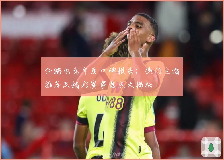 企鹅电竞年度口碑报告：热门主播推荐及精彩赛事盘点大揭秘